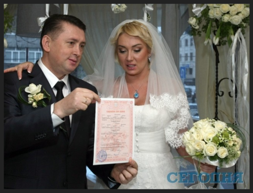 Наталья Розинская и Николай Мельниченко показали свадебные фото