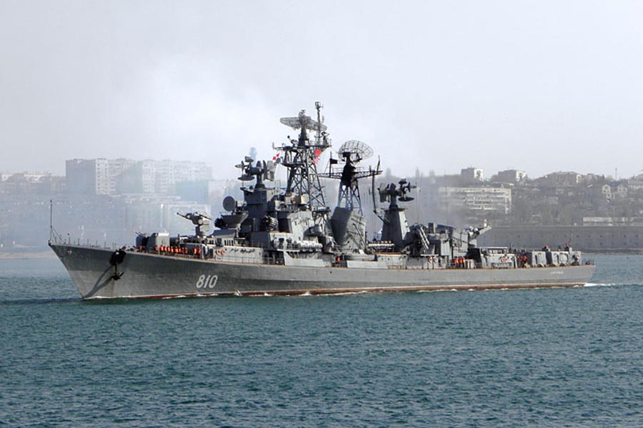 Российские моряки открыли огонь по турецкому судну в Эгейском море