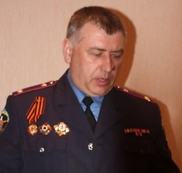 Главный милиционер Горловки Александр Шульженко предал Украину и первым из милиционеров подписал присягу Донецкой Народной Республике