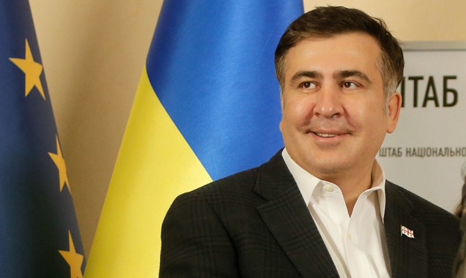 Михаил Саакашвили показал, как учит украинский язык