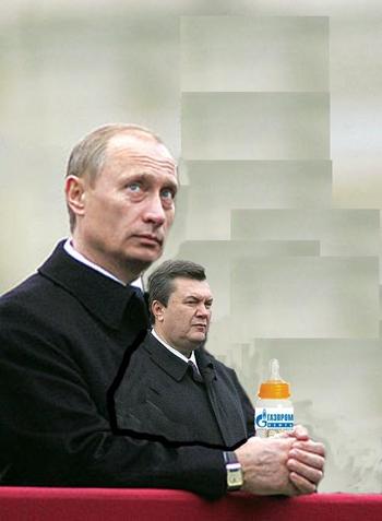 Янукович вдогонку за Медведевым 'пнул' Ющенко