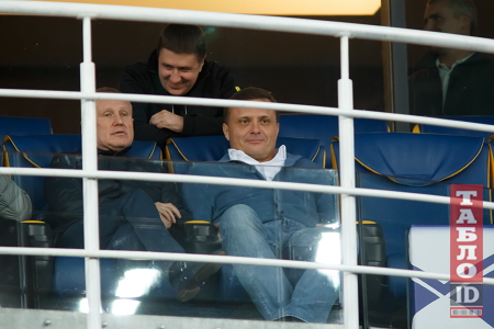 Кириленко с Левочкиным весело провели время на матче «Динамо-Порту»