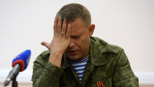 Александра Захарченко ранили в Дебальцево