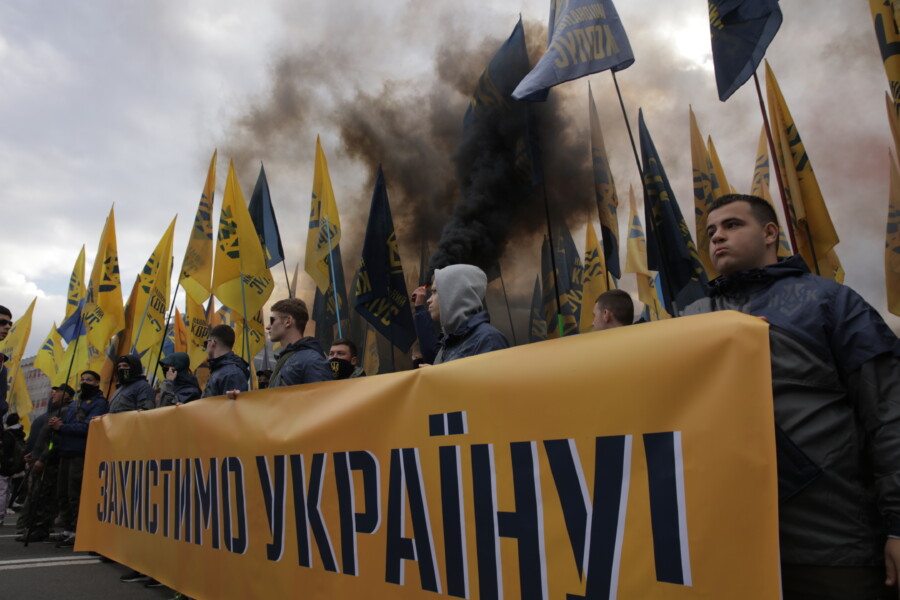 Свободу патріотам – тюрми колаборантам: в Києві відбувся масштабний Марш Нації